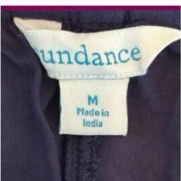 Sundance Blue & White Embroidered Boho Giselle Cropped Dream Pants Sz # 0565 - Picture 6 of 8